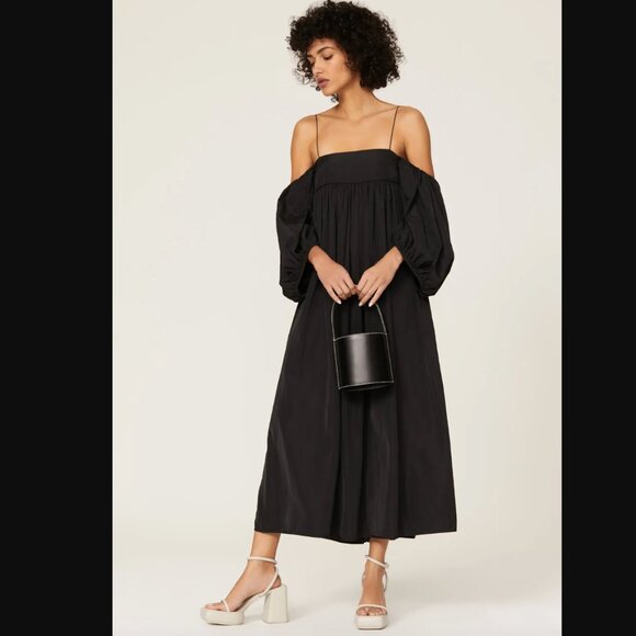 Cecilie Bahnsen Holly Off the Shoulder Dress